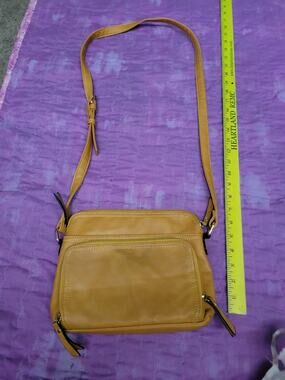 Brenice Tan Crossbody purse Bag